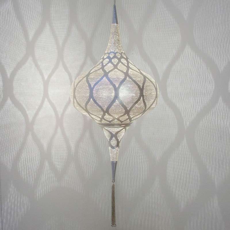 HANGING LAMP GRCM BRASS SILVER PLATED 80 - HANGING LAMPS